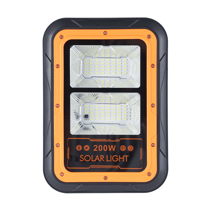 Lámpara solar de inundación SL-78K/200W SL-130K/300W SL-298K/400W 200W-400W con control remoto y batería LiFePO4 serie K