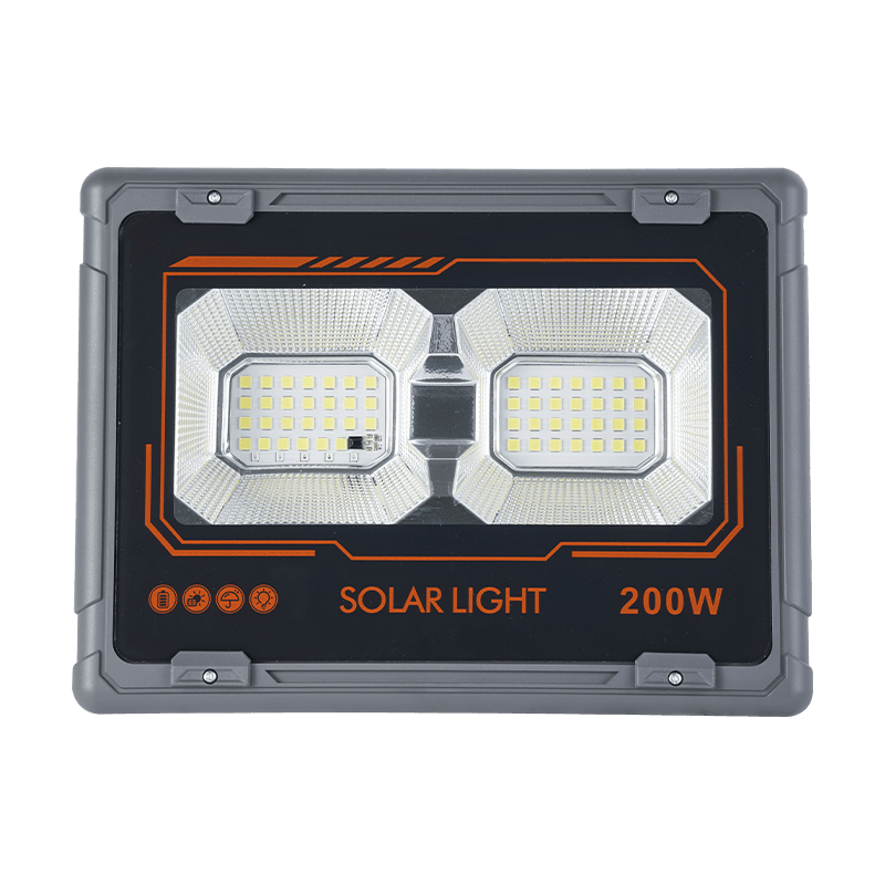 Lámpara solar de inundación SL-55/100W de 100W con control remoto y batería LiFePO4