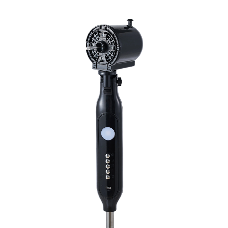 Ventilador solar FS-16C de 16 pulgadas con control por botón y batería de litio