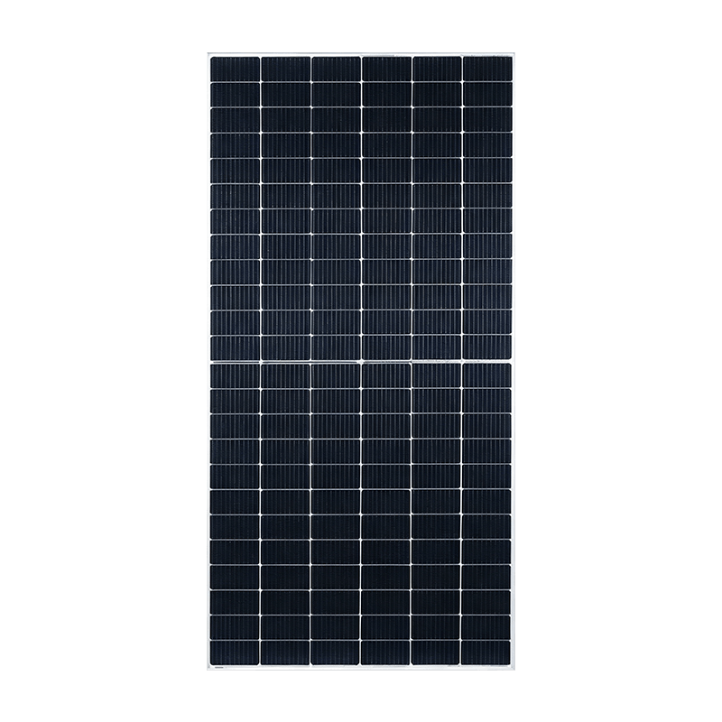 Módulo solar fotovoltaico bifacial de doble vidrio de celda de medio corte MH640MO-132HF de 640 W