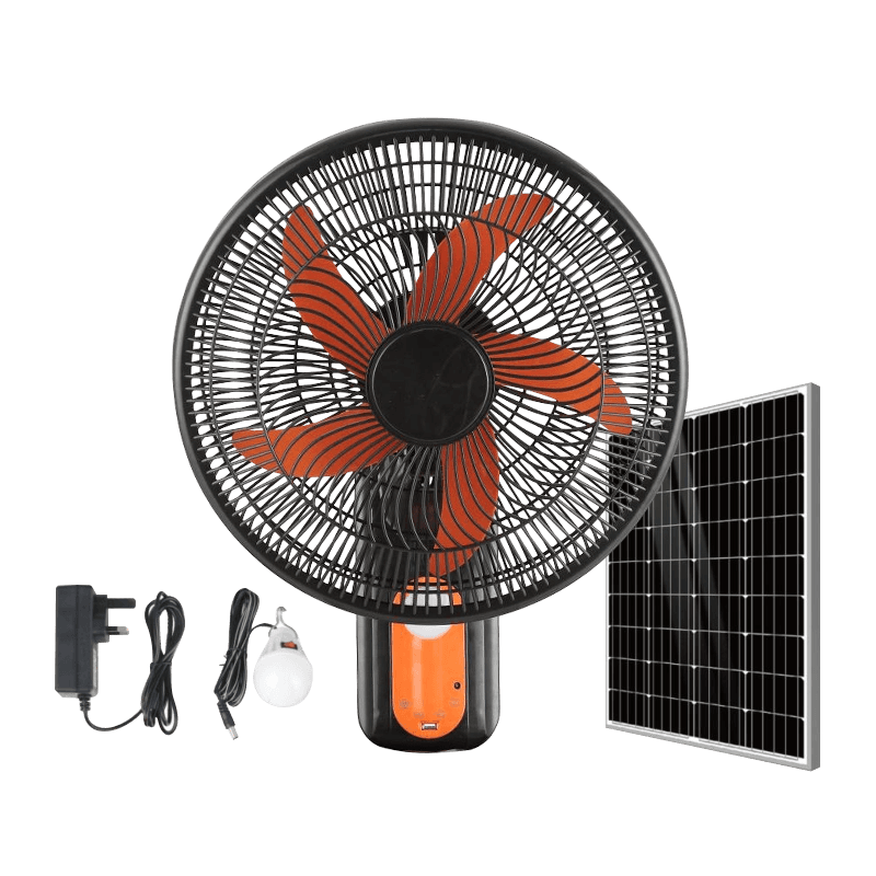 Ventilador solar de pared FS-18W de 18 pulgadas